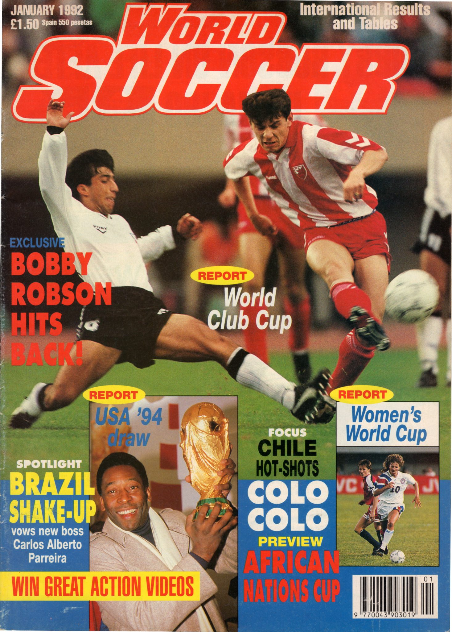 WORLD SOCCER 1992.01